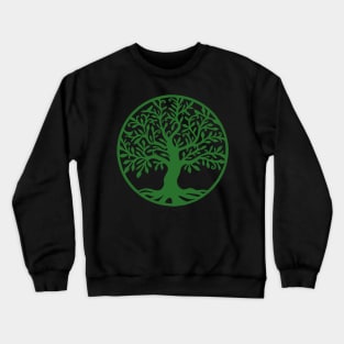 Green Tree of Life Crewneck Sweatshirt